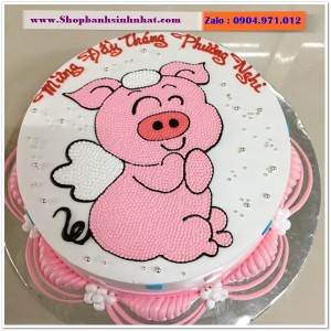 Bánh Sinh Nhật Con Heo Tuổi Hợi- Y35